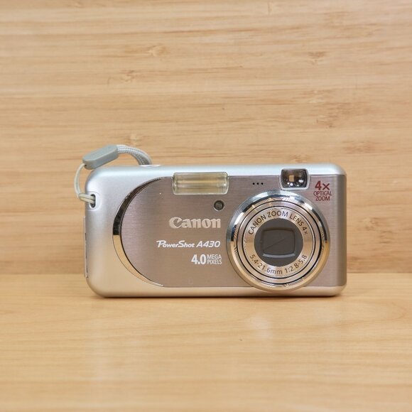Canon PowerShot A430 4MP Digital Camera, with 4X Optical Zoom - Picture 1 of 8